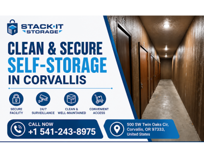 Riverside Storage Units in Corvallis for Convenient, Secure Storage