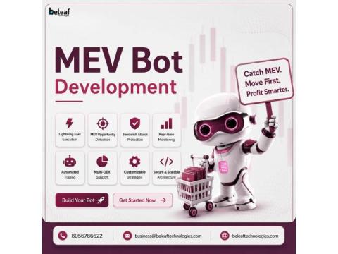 MEV Bot Development: Build Faster Blockchain Trading Automation
