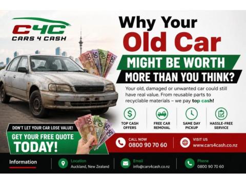 Clear Your Unwanted Vehicle Fast – Book Car Removal Auckland Today!