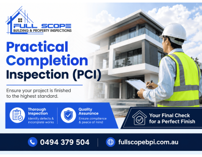 Builder Ready for Handover? Practical Completion Inspection PCI Experts