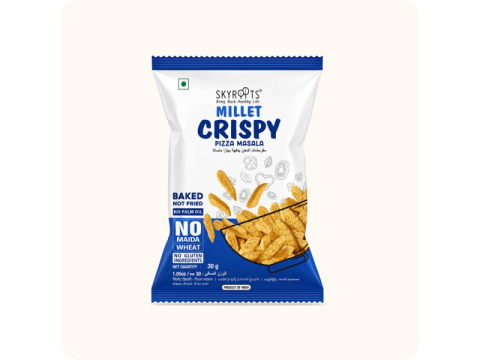 Millet Crispy | Crunchy Millet Snacks by SkyRoots