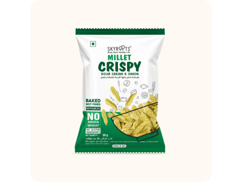 Millet Crispy | Crunchy Millet Snacks by SkyRoots - 2/2