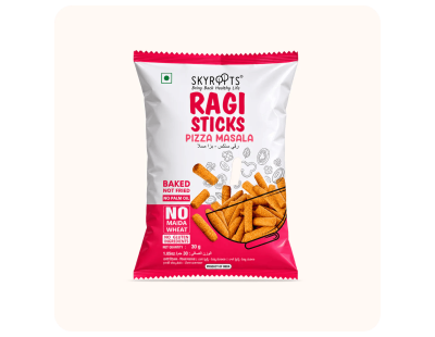 Ragi Sticks | Crispy Finger Millet Snacks by SkyRoots
