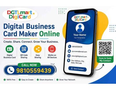 Free Digital Business Card Maker Online | DGTL DigiCard
