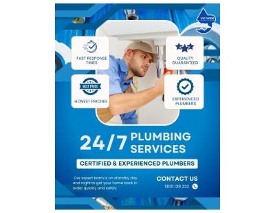 24/7 Emergency Plumbing Services in Melbourne