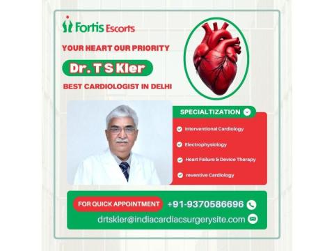 Dr T S Kler Cardiologist Fortis Escorts Delhi