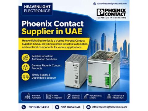 Phoenix Contact Supplier in UAE | Heavenlight Electronics