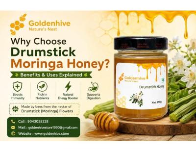 Why Choose Drumstick Moringa Honey? Benefits & Uses Explained