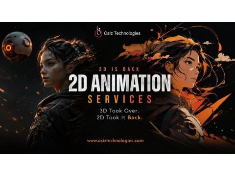 3D Took Over the Screen. Now It’s 2D’s Turn to Take It Back — Osiz Technologies