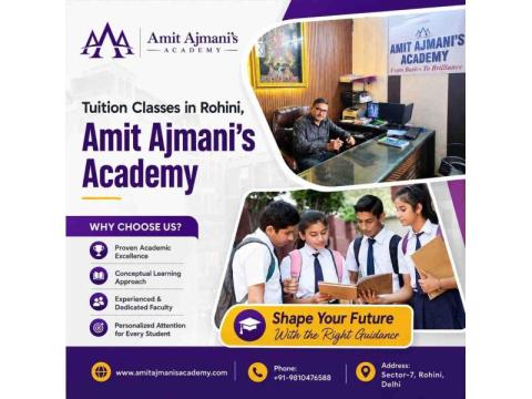 Tuition Classes in Rohini for Focused and Better Learning