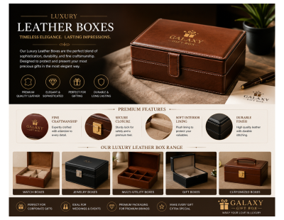 Leather box manufacturer Dubai