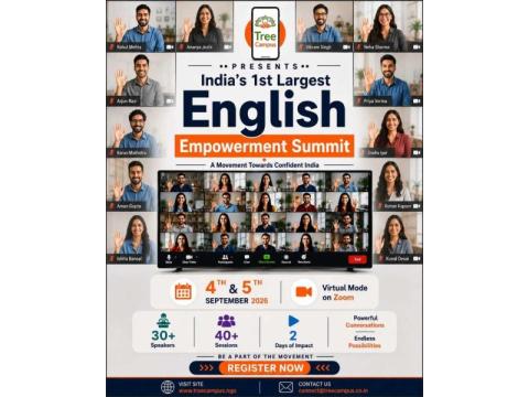 Treecampus English Empowerment Summit 2026 – National Virtual Summit