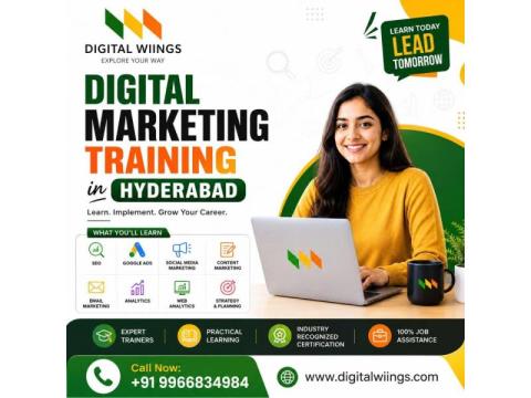 Digital Wiings – One of the Best Digital Marketing Training in Hyderabad