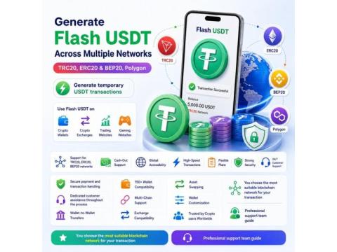 Generate USDT Transactions Across Multiple NetworksTRC20, ERC20 & BEP20