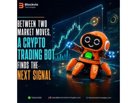 BETWEEN TWO MARKET MOVES, A CRYPTO TRADING BOT FINDS THE NEXT SIGNAL