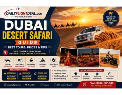Dubai Desert Safari Guide 2026: Tours, Prices & Essential Travel Tips