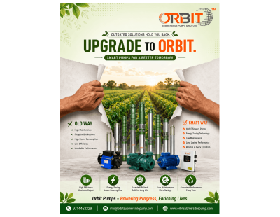 Orbit Submersible Pumps & Motors – Reliable Water Pumps for Agriculture & Irrigation
