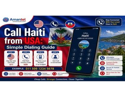 Call Haiti from USA - AmanTel
