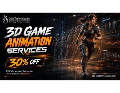 GTA VI’s Massive Animation Detail Signals a New Era — Save 30% on 3D Game Animation Services.