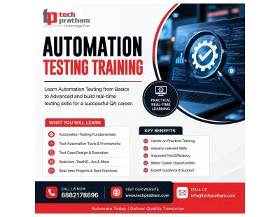 Automation testing training