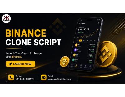 Binance Clone Script for Launching Your Own Digital Exchange