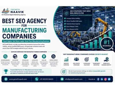 SEO Agency for Manufacturing Companies