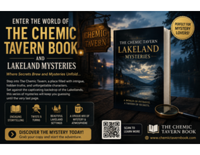 Enter the World of The Chemic Tavern Book and Lakeland Mysteries