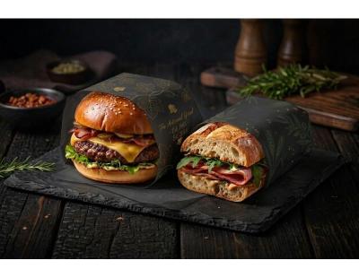 Custom Burger Paper