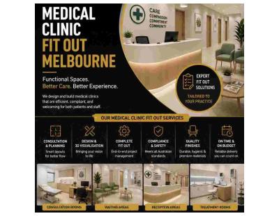 Medical Clinic Fit-Out Melbourne – Build a Better Care Environment