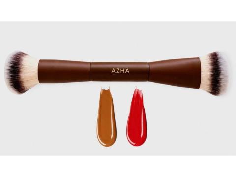 Best Dual-Ended Makeup Brush for Foundation Blending USA – Shop Azha Brushes