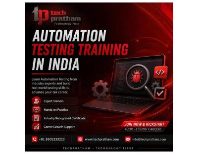 Automation Testing training in india