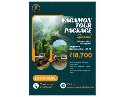 Vagamon Tour Package - A Refreshing Hill Escape from Madurai
