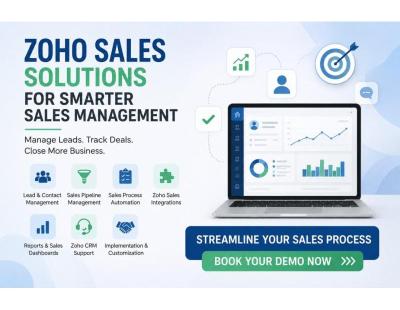Zoho Sales Solutions for Smarter Sales Management
