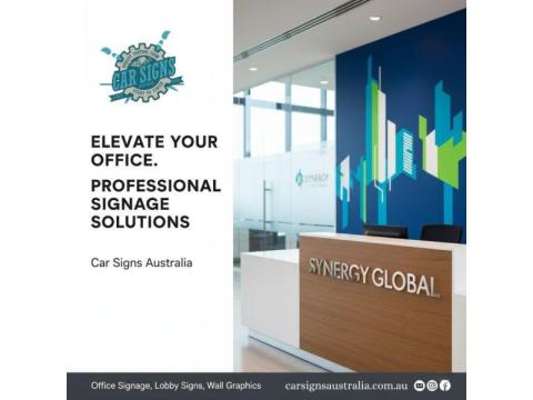 Corporate sign solutions
