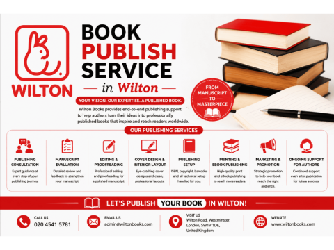 Book Publish Service in Wilton | Professional Publishing Support