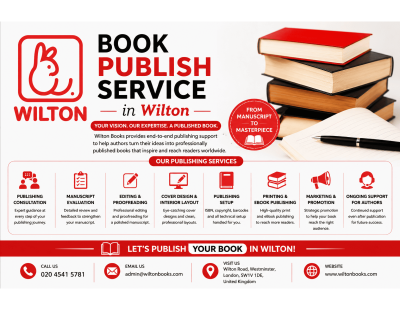 Book Publish Service in Wilton | Professional Publishing Support