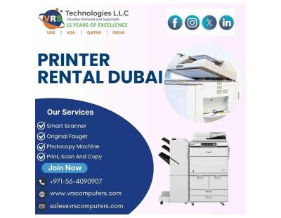 What Role Does Printer Rental Dubai Play in Office Setup?
