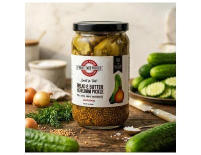 Enjoy Delicious Bread and Butter Pickle Chips with Every Bite