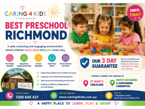 Best Preschool Richmond for Your Child's Early Learning