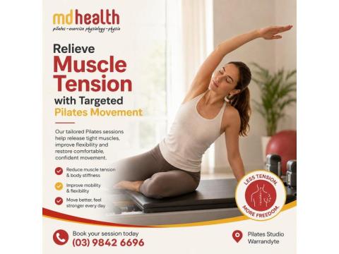 Relieve Muscle Tension with Targeted Pilates Movement