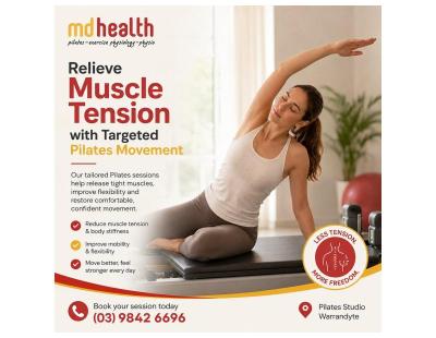 Relieve Muscle Tension with Targeted Pilates Movement
