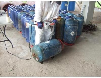 Unknown Gas Cylinder Disposal