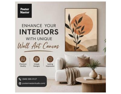 Enhance Your Interiors with Unique Wall Art Canvas