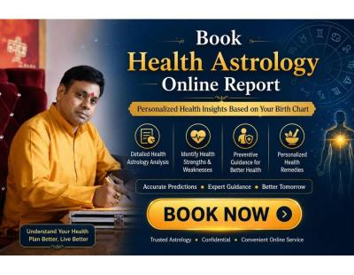 Book Health Astrology Online Report Based on Birth Details