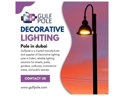 Decorative Lighting Pole in Dubai | Gulfpole