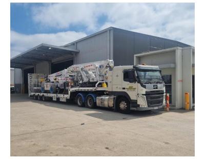 Careful Heavy Equipment Moves Across Victorian Worksites