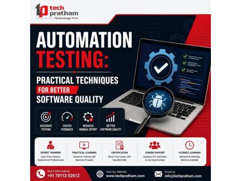 Automation Testing: Practical Techniques for Better Software Quality