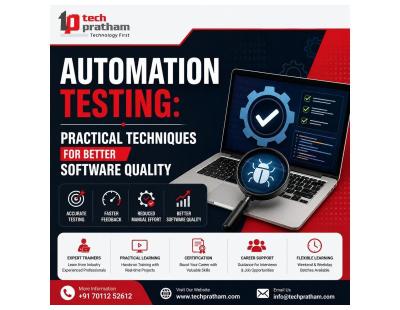 Automation Testing: Practical Techniques for Better Software Quality