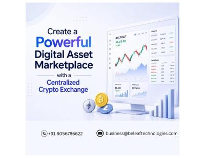 Create a Powerful Digital Asset Marketplace with a Centralized Crypto Exchange