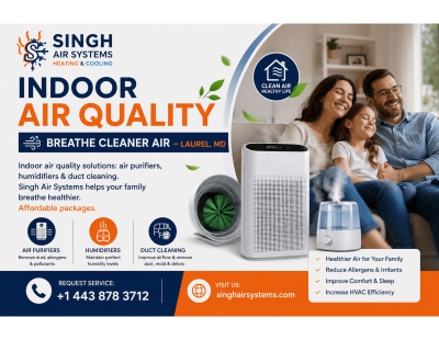 Indoor Air Quality | Breathe Cleaner Air – Laurel, MD